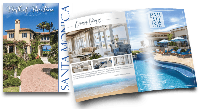 los angeles real estate brochures and flyers