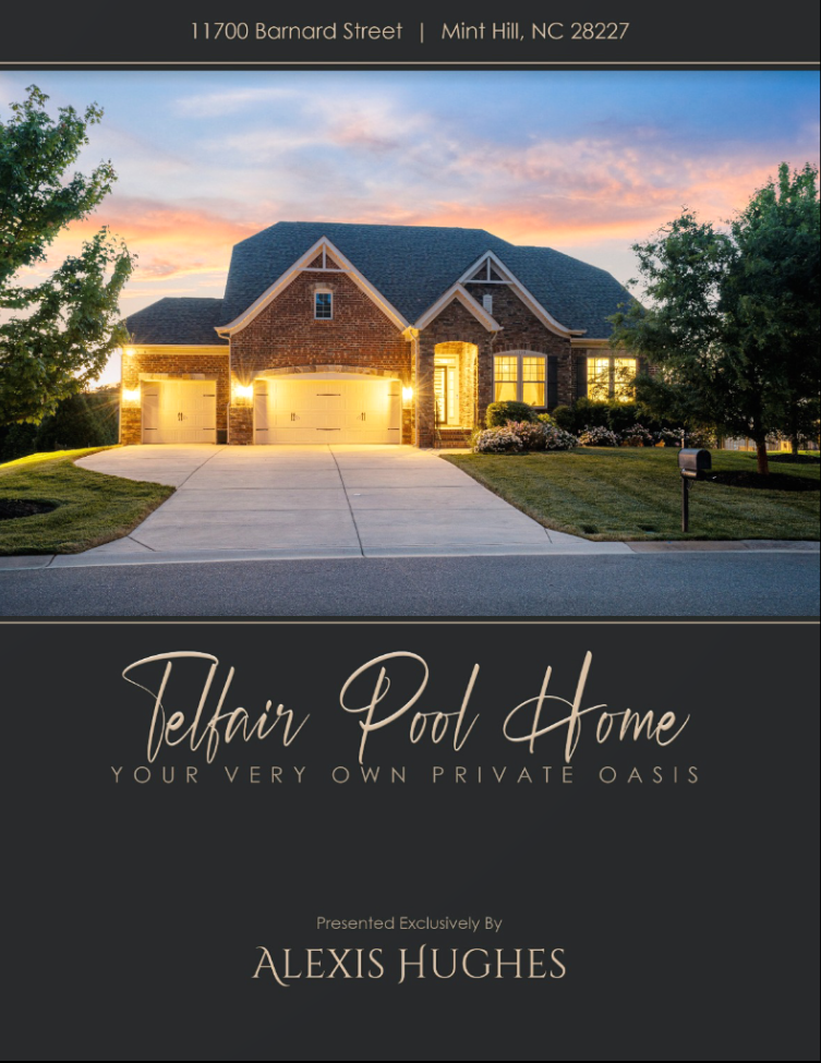 Alexis Hughes | 11700 Barnard St., Mint Hill, NC 28227