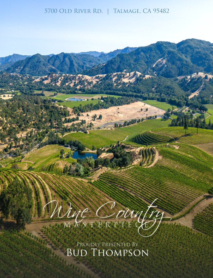 Bud Thompson | 5700 Old River Rd., Talmage, CA 95482