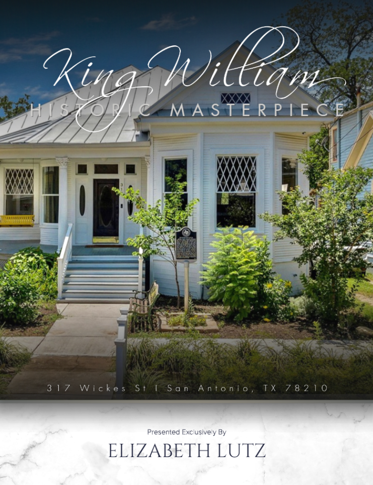 ELIZABETH LUTZ : 317 Wickes St. San Antonio, TX 78210