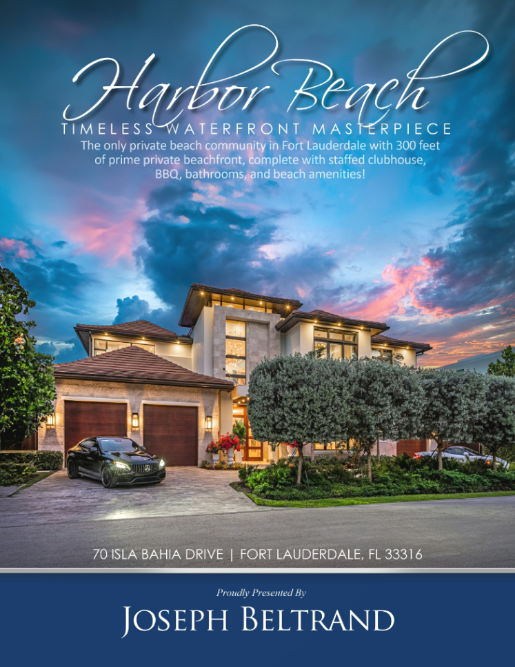 Joe Beltrand | 70 Isla Bahia Dr., Fort Lauderdale, FL 33316