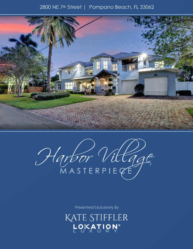 Kate Stiffler | 2800 NE 7th St., Pompano Beach, FL 33062