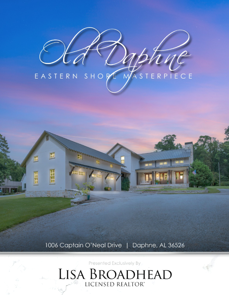 Lisa Broadhead | 1006 Captain O'Neal Dr., Daphne, AL 36526