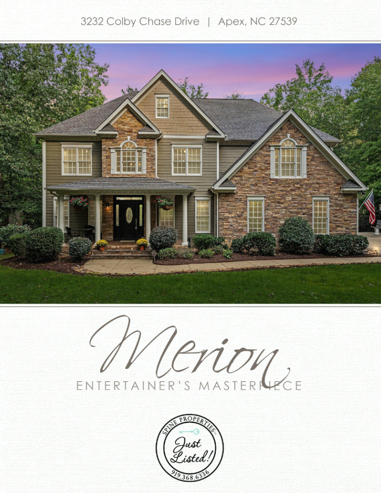 Maria Tedesco Spine | 3232 Colby Chase Drive, Apex, NC 27539