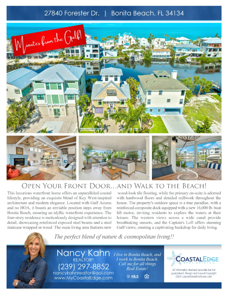 Nancy Kahn | 27840 Forester Dr., Bonita Springs, FL 34134