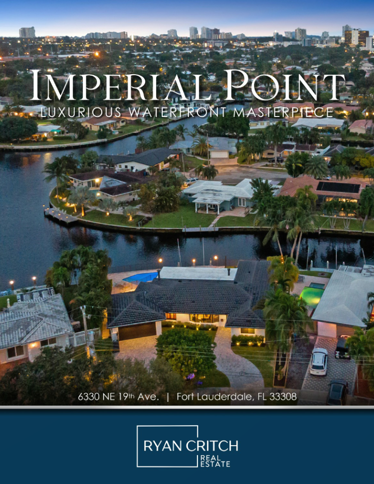 Ryan Critch | 6330 NE 19th Ave., Fort Lauderdale, FL 33308