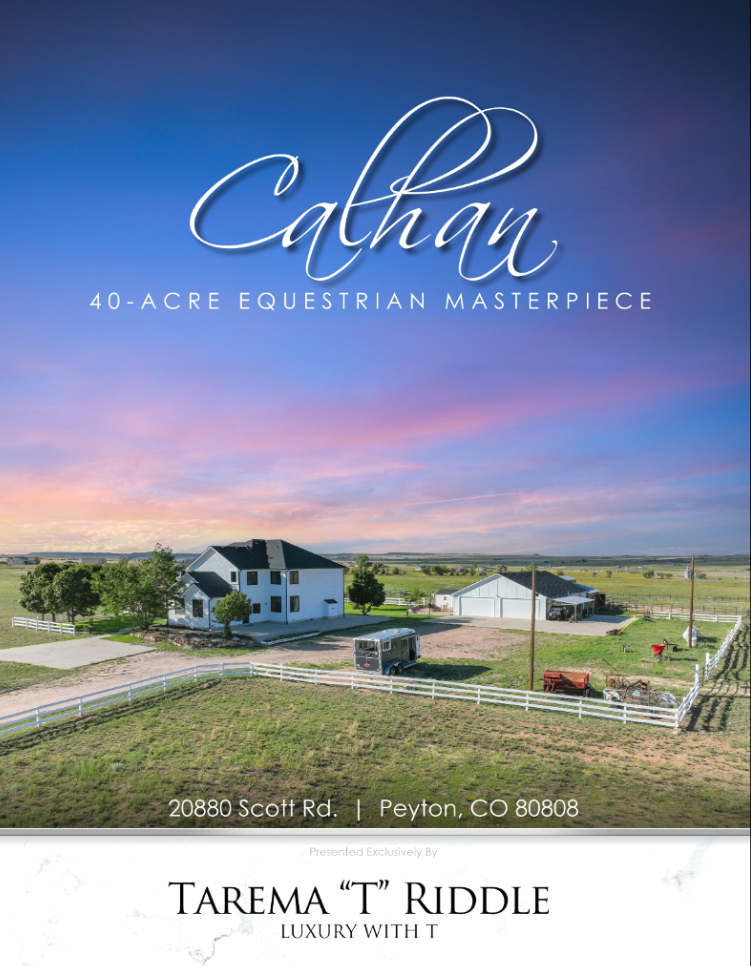 Tarema Riddle | 20880 Scott Rd., Peyton, CO 80808