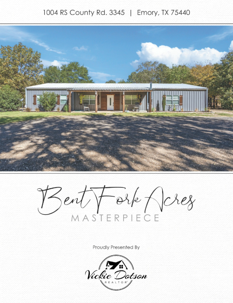 Vickie Dotson | 1004 RS County Rd. 3345 | Emory, TX 75440
