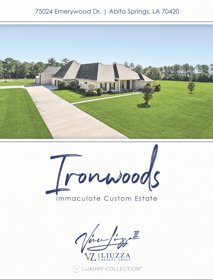 Vince Liuzza | 75024 Emerywood Dr., Abita Springs, LA 70420