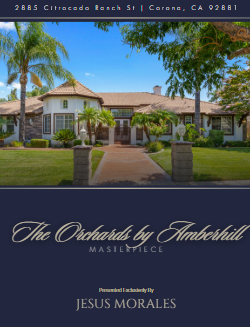 JESUS MORALES: 2885 Citrocado Ranch St, Corona CA 92881