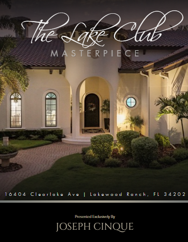 JOSEPH CINQUE: 16404 Clearlake Ave. Lakewood Ranch, FL 34202