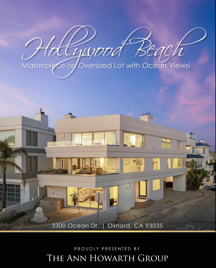 Ann Howarth | 3300 Ocean Drive, Oxnard, CA 93035 - Luxury Home Brochures