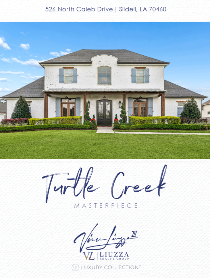 Vince Liuzza | 526 N. Caleb Drive , Slidell, LA 70460 - Luxury Home ...